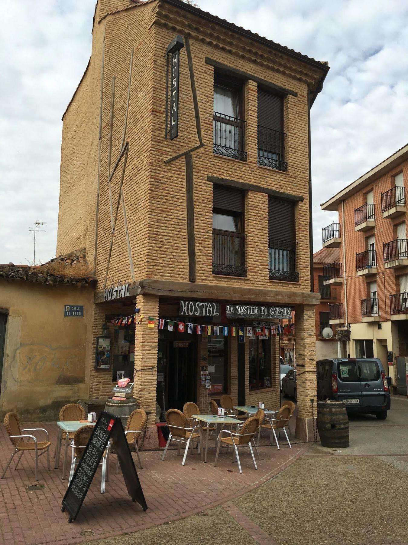 Hostal La Bastide Du Chemin Sahagún Exterior foto